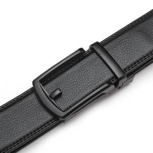 Ceinture en cuir véritable boucle réglable haute qualité hommes hommes accessoires concepteur personnalisé vente en gros hommes ceinture en cuir véritable - Product Image 5