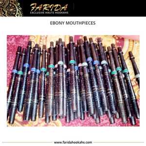 Juego de Narguile Egipcio Hecho a Mano de Lujo de la Mejor Calidad con Boquilla de Ébano y Acabado de Laca de Nácar, Accesorios para Fumar - Product Image 3
