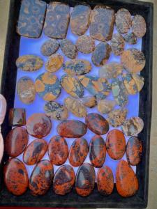 Vente en gros de cabochon en lot mixte naturel d'excellente qualité multicolore pierres précieuses en vrac bijoux faits à la main mélange lot de taille pour les femmes. - Product Image 2