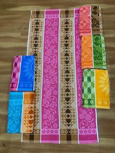 แฟชั่นขายร้อนเส้นด้ายย้อมผู้ใหญ่ครัวบ้านผ้าขนหนูผ้าฝ้าย100% Jacquard ผ้าขนหนูอาบน้ำ - Product Image 6