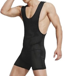 Nouveau Maillot de Lutte Unisexe 2025 à Design Imprimé 100% Polyester Séchage Rapide Réversible Personnalisable – Vente Flash - Product Image 5