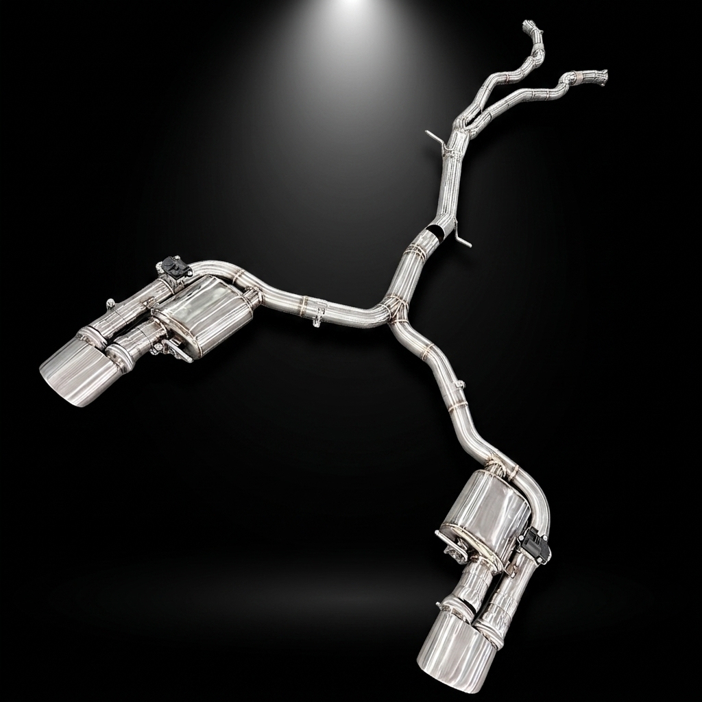 VantaFlow Catback Exhaust System for Audi RS4/RS5 B9/B9.5 2.9T 2017-2026 Valvetronic Stainless Steel Dual Muffler Upgrade