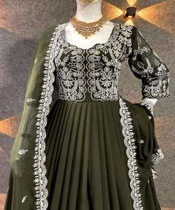 เสื้อเบลาส์อินเดียขนาดใหญ่พิเศษเสื้อเบลาส์สุภาพแบบบูติกชุดปากีสถาน - Product Image 2