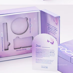 กล่องใส่น้ำหอมเปิดได้สองประตูกระดาษแข็งแข็งเคลือบแบบออกแบบได้ตามต้องการ - Product Image 2