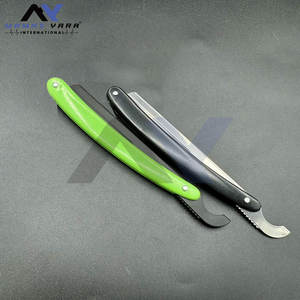 Cuchilla reemplazable con logotipo personalizado al por mayor, afeitadora profesional turca con mango de plástico, maquinilla de afeitar con hoja intercambiable - Product Image 2