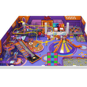 Parc de jeux intérieur à thème <span class=keywords><strong>parcours</strong></span> d'obstacles en haute altitude, aire de jeux en <span class=keywords><strong>bois</strong></span> commerciale pour enfants avec piscine à balles, modèle réel - Product Image 5