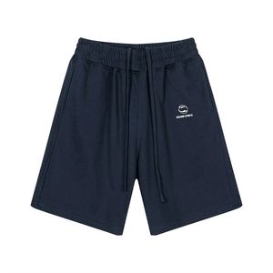 OEM Streetwear 100% Cotton Fleece Custom Logo <b>Men</b> Gym <b>Shorts</b> 5 Inch Workout <b>Sports</b> Running <b>Men's</b> Sweat <b>Shorts</b> - Product Image 4