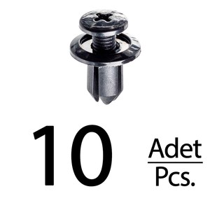 Hood <b>Clips</b> for Mazda Honda Acura Chevrolet Toyota - 10 Pieces - Product Image 1