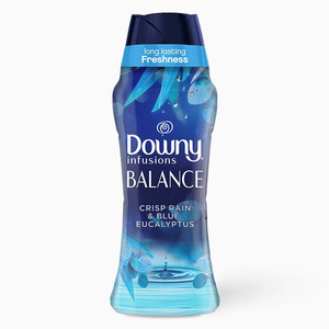 Downy Infusions In-Wash Laundry Scent Booster <b>Beads</b>, BALANCE, Crisp Rain and <b>Blue</b> Eucalyptus, 24 oz - Product Image 4
