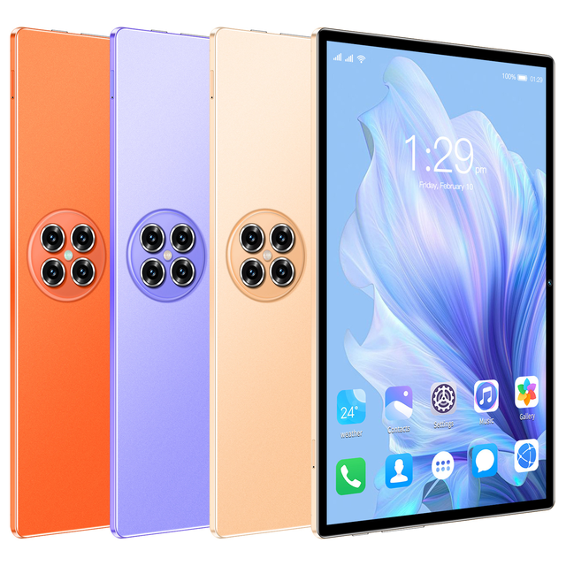 Smart Cross-border Exclusive Call Wholesale 6+64G Android 12 New 10-core Dust-proof Tablet with Sim Card