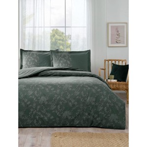 Ensemble de housse de couette Özdilek Barocco vert double Ranforce - Product Image 1