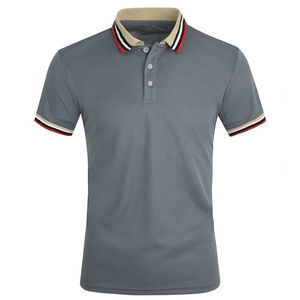 Polo à manches longues pour homme de haute qualité, printemps et automne, nouveau style de luxe, streetwear, coton, logo personnalisé, polo OEM - Product Image 2