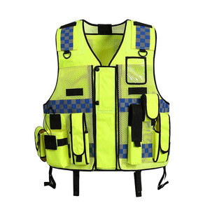 Fashionable Premium Safety <b>Vest</b> for Men Casual Outer Wear High Visibility <b>Reflective</b> Workwear - Product Image 1