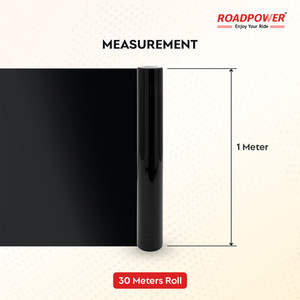 Film pour vitres Roadpower de haute qualité, série SPT, 1 m * 30 m, noir clair, transparence, protection de la vie privée, protection UV améliorée - Product Image 6