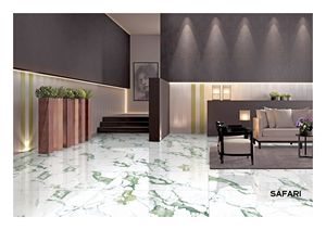 Azulejos de porcelana esmaltada de diseño italiano de 600x1200mm, acabado brillante moderno para interiores de centros comerciales escolares de Villa y uso doméstico - Product Image 3