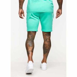Venta caliente nuevo conjunto de dos piezas para hombre Casual verano cuello redondo deportes camiseta conjunto corto se puede personalizar conjunto de hombres pantalones cortos al aire libre - Product Image 4