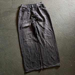 Jeans baggy vintage de haute qualité pour hommes, pantalons de survêtement taille moyenne style de rue, vêtements à la mode en coton - Product Image 1