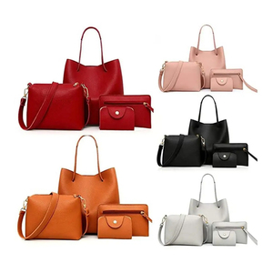 กระเป๋าสะพายไหล่ผู้หญิงแบบลำลองคุณภาพสูงกระเป๋าถือหนัง PU ออกแบบได้ตามต้องการมีซิปปิดที่นุ่มและทนทานจุได้เยอะ - Product Image 2