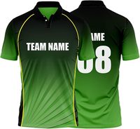 Personalizado Cricket Uniforme deportes mejor sublimación Cricket Jersey diseño logotipo personalizado Color personalizado