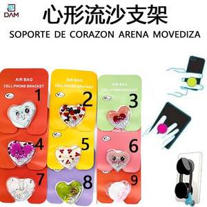 Soporte Magnético para Teléfono Móvil con Forma de Corazón y Arena Movediza DAM - Product Image 2