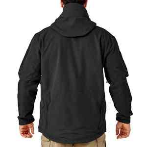 Veste Softshell de sport d'hiver 2025 personnalisée, chaude et tendance, avec col montant et logo frontal, écologique pour la randonnée hivernale - Product Image 3