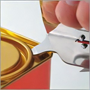 Fabriqué au Japon Ouvre-boîte robuste Bord lisse et lame supérieure Ouvre-boîte en acier inoxydable Gangy - Product Image 4