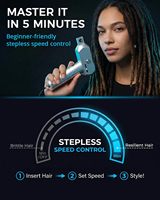 Machine professionnelle automatique pour la fabrication de dreadlocks avec têtes d'outils et kit d'accessoires complet