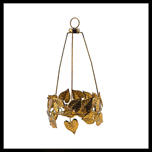 Elegant Artistic Metal Candle Stand for Ramadan Eid Christmas Celebrations Handmade Eco-Friendly Home Decoration Votive Stand - Product Image 3