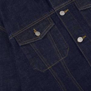 Nueva chaqueta vaquera de algodón para hombre, fábrica informal al por mayor, marca de alta calidad, Otoño, ajustada, moda, Chaquetas vaqueras clásicas para hombre - Product Image 5