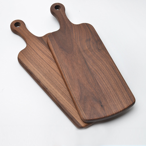 Planche à découper en bois d'acacia écologique durable pagaie de service en bambou parfaite pour la cuisine Restaurant planche à fromage pour hacher - Product Image 4