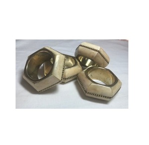 Anillos para Servilletas con Incrustaciones de Hueso 100% Naturales en Venta, el Mejor Fabricante de Decoración de Mesa para Comedor, Anillos para Servilletas Más Vendidos, Regalos - Product Image 1