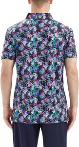 Chemises de Golf pour hommes, entièrement Sublimation, manches courtes, Performance, évacuation de l'humidité, sport, Polo de Golf - Product Image 3