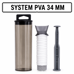 ชุดอุปกรณ์หลอดตาข่าย PVA ขนาด 34 มม. ละลายน้ำได้ 8 เมตร พร้อมชุด 3 ชิ้น สำหรับตกปลาคาร์พในน้ำจืด - Product Image 1