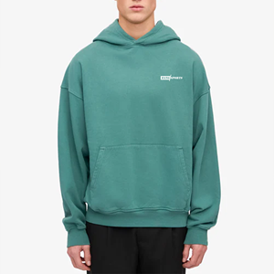 เสื้อสเวตเตอร์แบบสวมศีรษะของผู้ชายเสื้อมีฮู้ดแบบลำลองสำหรับฤดูหนาวผ้าคอตตอน100% เบาระบายอากาศได้ดีดีไซน์ใหม่ - Product Image 2