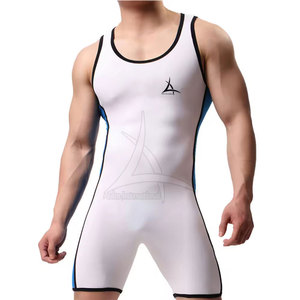 Nouvelle Arrivée ALDEN Singlet de lutte unisexe en Spandex/Polyester, Logo personnalisé par sublimation, Séchage rapide, Respirant, Écologique, Différent - Product Image 6