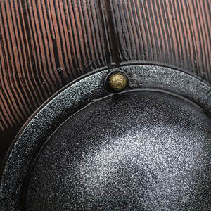 Bouclier Viking en acier à haute teneur en carbone de qualité supérieure, fabrication personnalisée, motif de bataille, décoration intérieure - Product Image 3