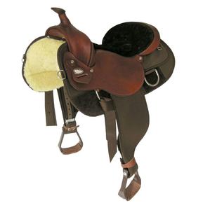 Selle de randonnée pour cheval anglais de fabrication professionnelle, réglable, en cuir de haute qualité, selle synthétique pour l'équitation - Product Image 4