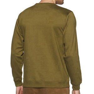 Sudaderas de cuello redondo con logotipo personalizado para hombre, sudaderas lisas en blanco para ejercicios deportivos para la venta de invierno, logotipo personalizable para invierno - Product Image 3