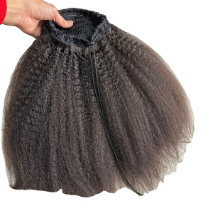 Kinky Curly Prix de gros Fournisseur de cheveux ondulés profonds en vrac Cheveux vierges bouclés profonds humains non traités - Product Image 2