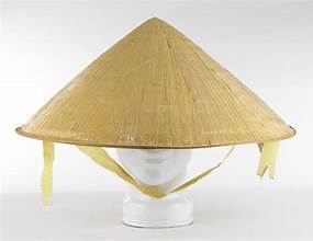 SOMBRERO CÓNICO VIETNAMIGO HECHO A MANO DE PURA HOJA DE PALMA PARA LA PROTECCIÓN DIARIA DEL SOL PRODUCTO LIMPIO ECOLÓGICO - Product Image 2