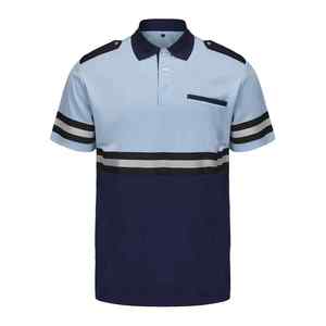 Séchage rapide ajustement confortable polo réfléchissant respirant coton Polyester Spandex sécurité réfléchissant vêtements de travail uniforme - Product Image 1