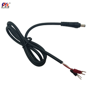 Maßgefertigter 5,5*2,1mm 5,5*2,5mm DC Stecker oder Buchse Verlängerungskabel für CCTV LED-Streifen