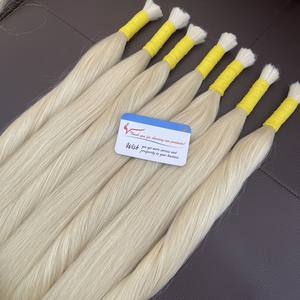 Faisceaux à cuticules alignés Cheveux vietnamiens Extensions de cheveux humains Cheveux lisses naturels blonds vietnamiens - Product Image 6