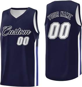 Ensemble de maillots de basket-ball réversibles personnalisés, respirants et imprimés pour les vêtements de votre équipe - Product Image 5