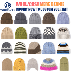 Gorro <span class=keywords><strong>de</strong></span> <span class=keywords><strong>Lana</strong></span> Tejida en Tonos Pastel <span class=keywords><strong>de</strong></span> Invierno 2025, <span class=keywords><strong>de</strong></span> Alta Calidad, con Logotipo Personalizado, para Hombre y Mujer, Venta al Por Mayor - Product Image 4