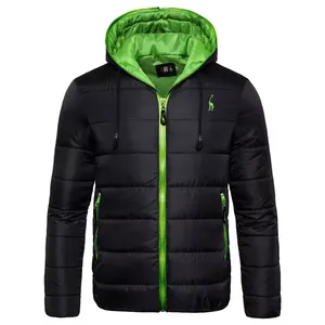 Outdoor Cotton Men Coat Hooded <b>Cropped</b> <b>Puffer</b> <b>Jacket</b> Cotton Custom Logo Bubble <b>Puffer</b> <b>Jacket</b> for Men - Product Image 5