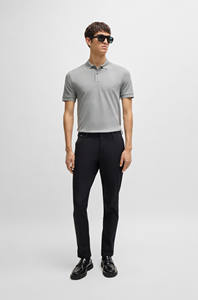 Camiseta de Polo de Golf para hombre 100% algodón con manga corta, camiseta de Polo de Color sólido, tela de punto - Product Image 3