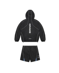 Custom <b>Men's</b> Waterproof Printed Nylon Windbreaker <b>Jacket</b> Shorts Set Lightweight Tracksuit 2 Piece Streetwear Sportswear <b>Summer</b> - Product Image 2