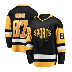 Nouveauté, uniformes de hockey sur glace personnalisés de haute qualité, service OEM, dernier design, ensembles de tenues élégants, respirants, séchage rapide, 100% - Product Image 4