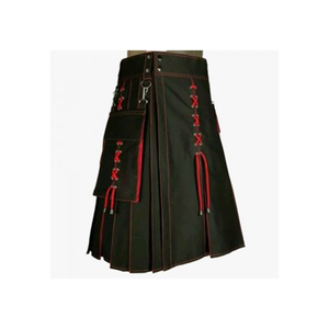 Nouveau Kilt utilitaire en tartan écossais pour hommes de haute qualité - Product Image 5